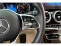 2020 Mercedes-Benz C Silk Beige/Black Interior Steering Wheel Photo
