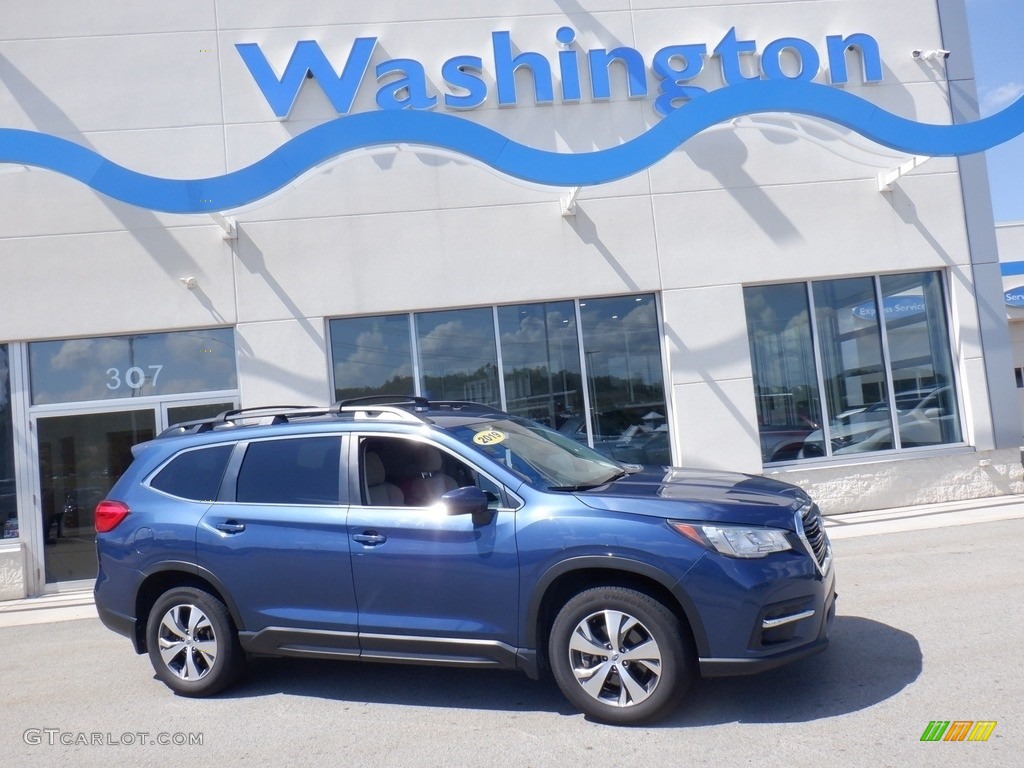 2019 Ascent Premium - Abyss Blue Pearl / Warm Ivory photo #1