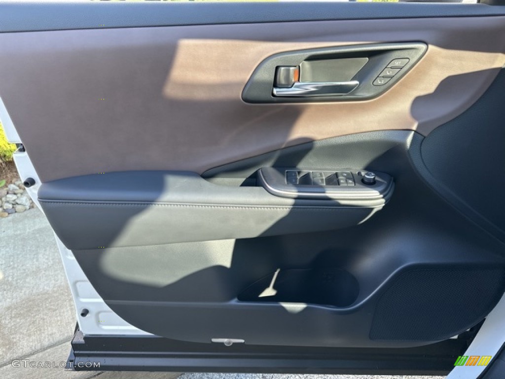 2023 Toyota Crown Limited AWD Black/Dark Chestnut Door Panel Photo #146529656