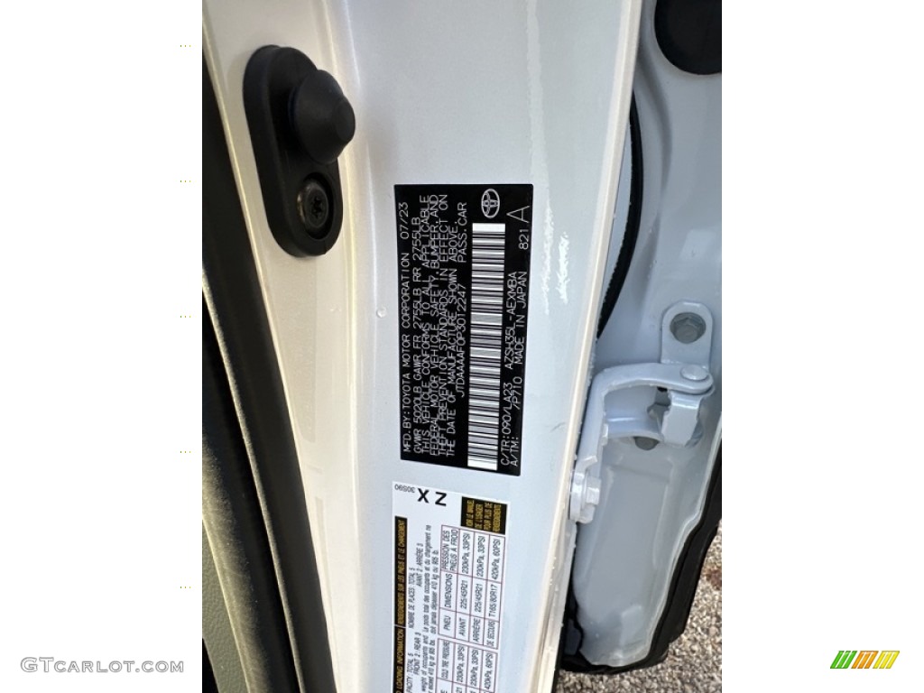2023 Toyota Crown Limited AWD Color Code Photos