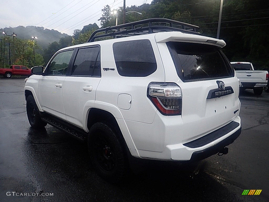 2019 4Runner TRD Pro 4x4 - Super White / Black photo #5