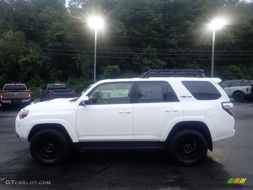 2019 4Runner TRD Pro 4x4 - Super White / Black photo #6