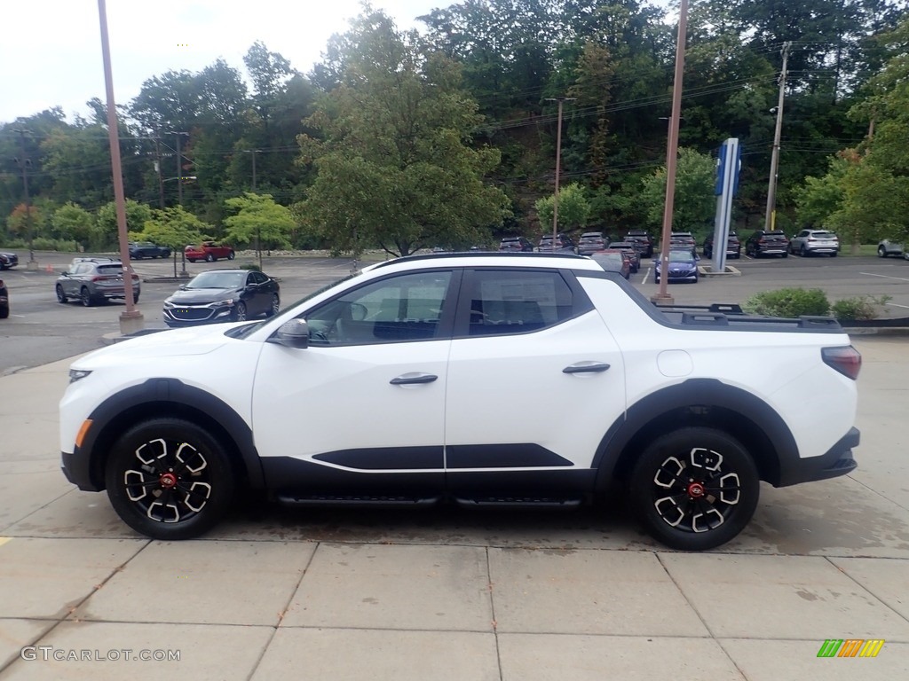 Atlas White 2024 Hyundai Santa Cruz XRT AWD Exterior Photo #146530262