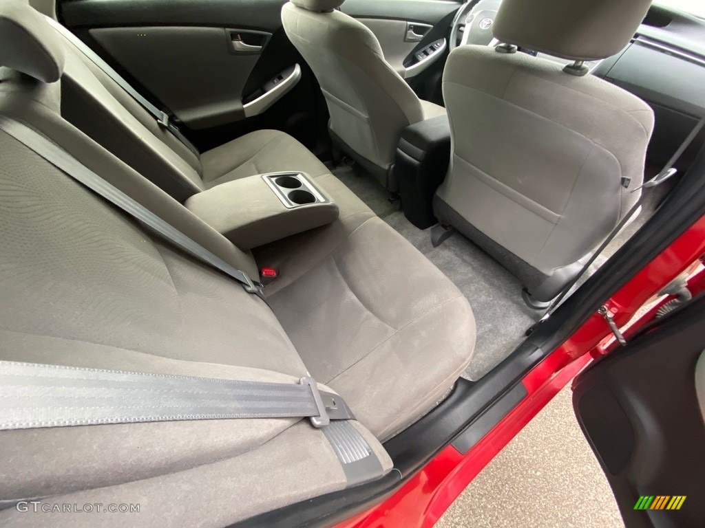 2015 Prius Five Hybrid - Barcelona Red Metallic / Misty Gray photo #24