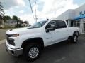 Summit White 2024 Chevrolet Silverado 2500HD LT Crew Cab 4x4