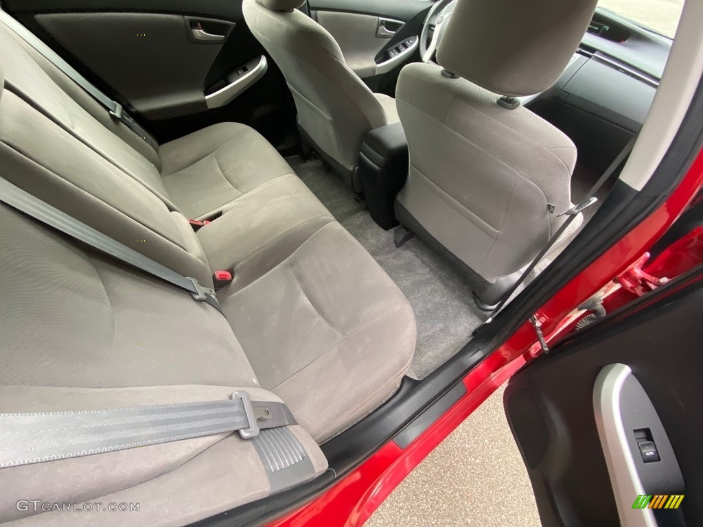 2015 Prius Five Hybrid - Barcelona Red Metallic / Misty Gray photo #29