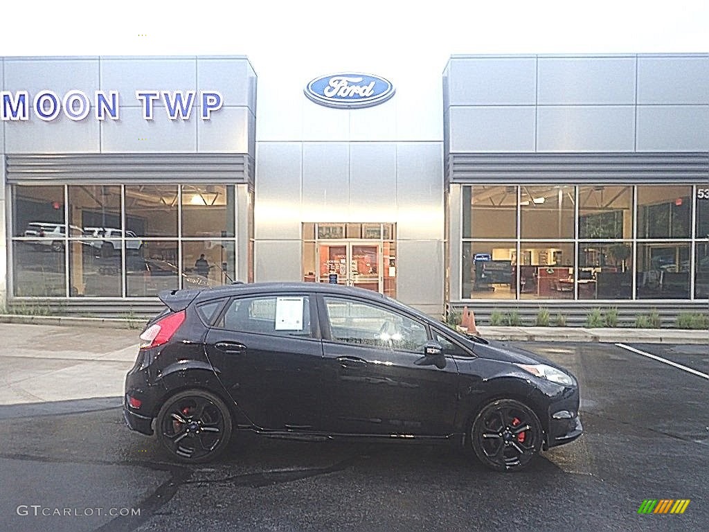 2018 Fiesta ST Hatchback - Shadow Black / Charcoal Black photo #1