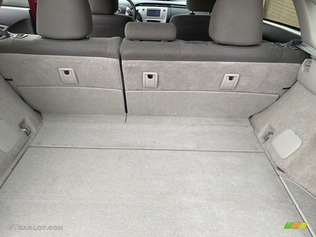 2015 Prius Five Hybrid - Barcelona Red Metallic / Misty Gray photo #36
