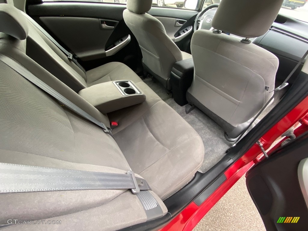2015 Prius Five Hybrid - Barcelona Red Metallic / Misty Gray photo #38