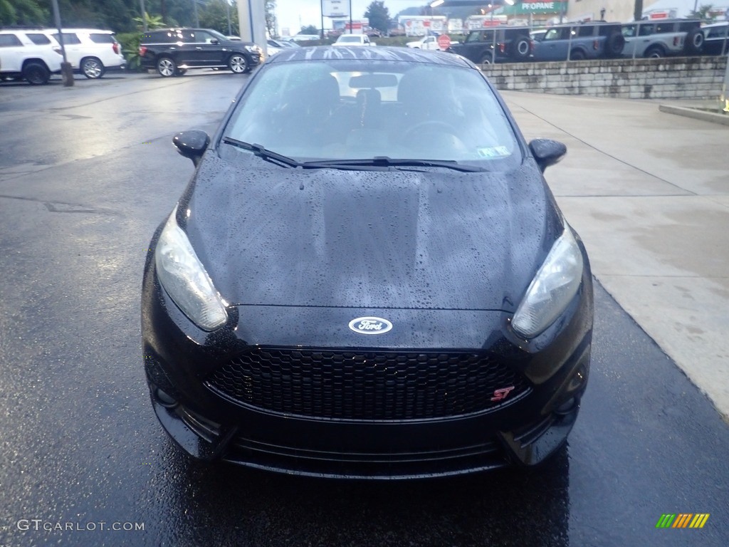 2018 Fiesta ST Hatchback - Shadow Black / Charcoal Black photo #8