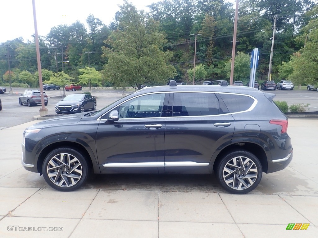 Portofino Gray 2023 Hyundai Santa Fe Calligraphy AWD Exterior Photo #146531231