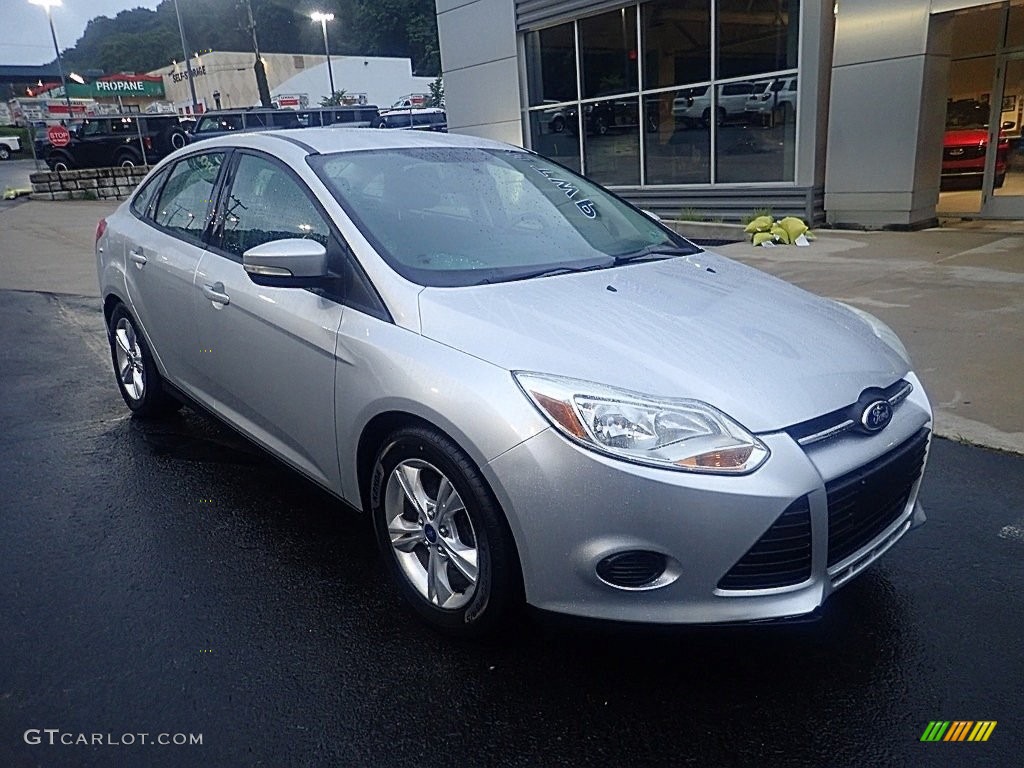 2014 Focus SE Sedan - Ingot Silver / Charcoal Black photo #8