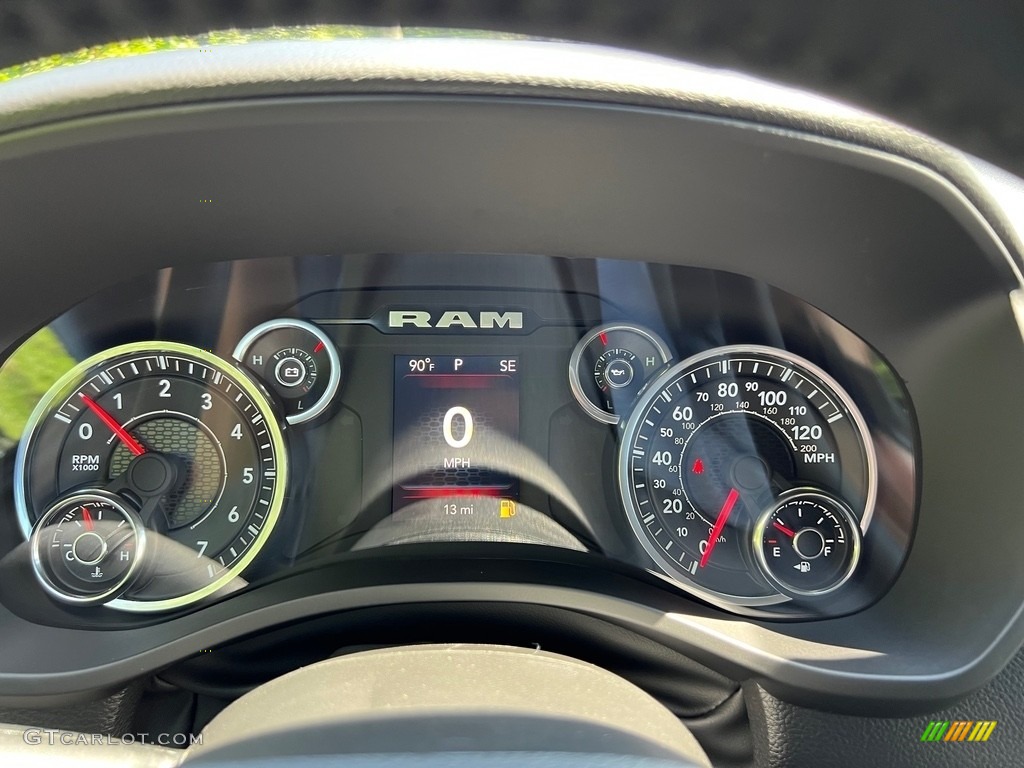 2024 Ram 1500 Big Horn Crew Cab 4x4 Gauges Photo #146532440