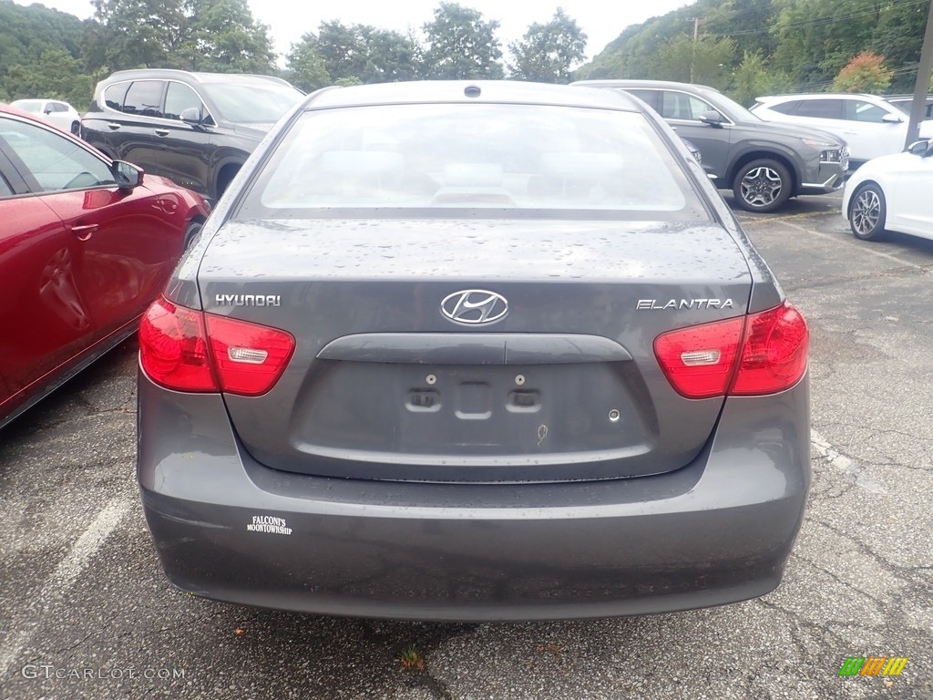 2009 Elantra GLS Sedan - Carbon Gray / Gray photo #3