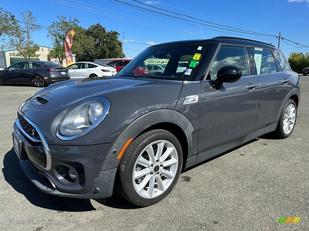 2018 Clubman Cooper S - Thunder Grey Metallic / Lounge Leather/Satellite Grey photo #3