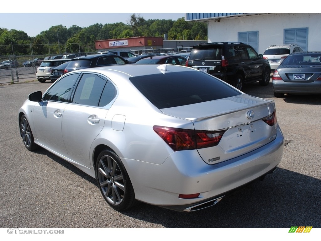 2015 GS 350 F Sport Sedan - Liquid Platinum / Black photo #3