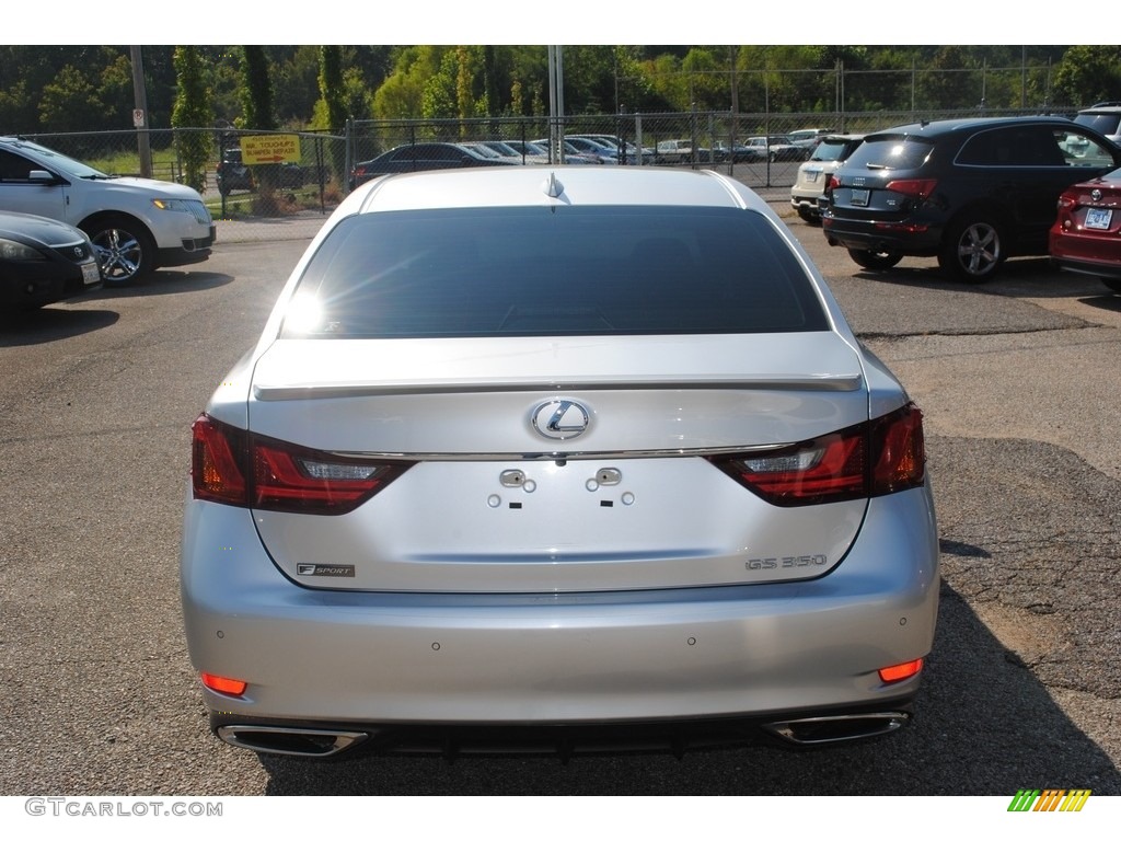 2015 GS 350 F Sport Sedan - Liquid Platinum / Black photo #4