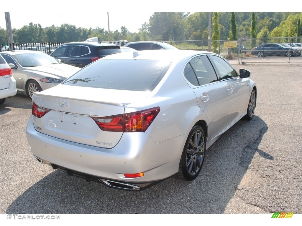 2015 GS 350 F Sport Sedan - Liquid Platinum / Black photo #5