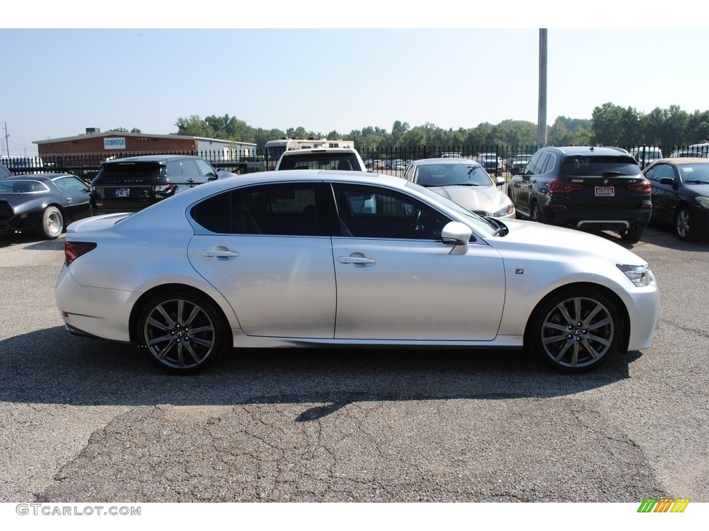 2015 GS 350 F Sport Sedan - Liquid Platinum / Black photo #6