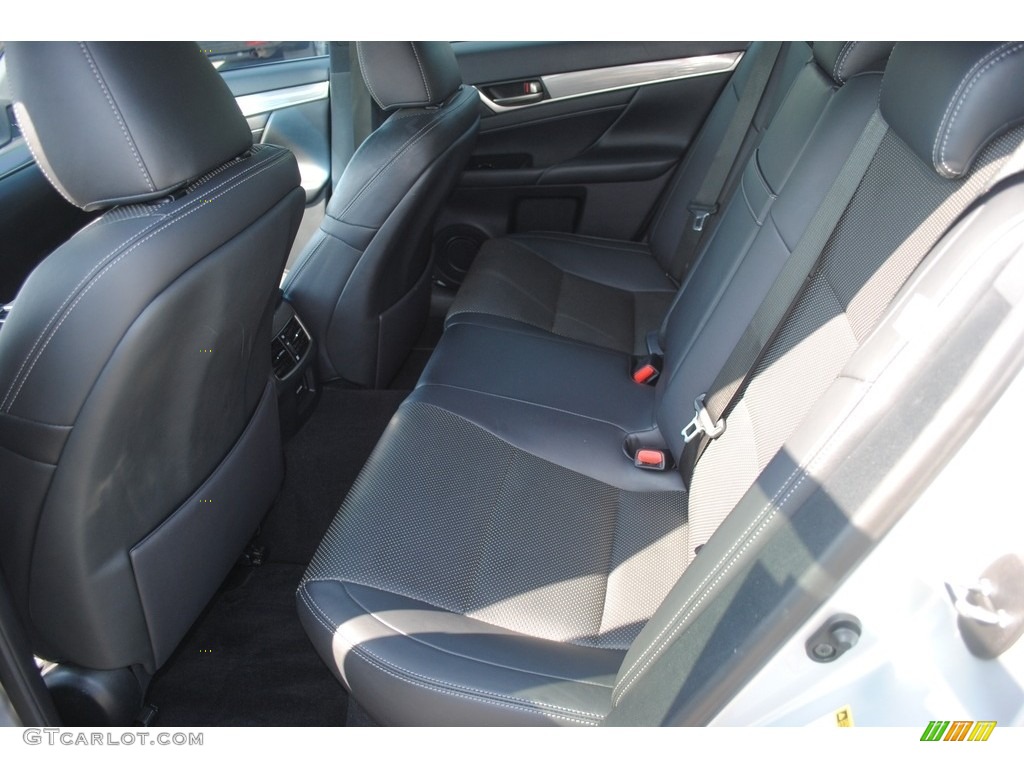 2015 GS 350 F Sport Sedan - Liquid Platinum / Black photo #21