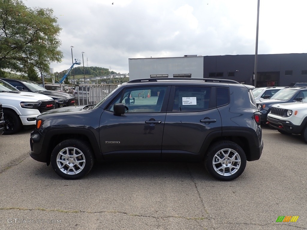 2023 Renegade Latitude 4x4 - Graphite Gray / Black photo #2
