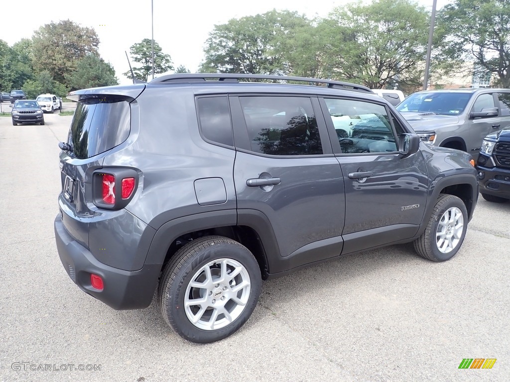 2023 Renegade Latitude 4x4 - Graphite Gray / Black photo #6