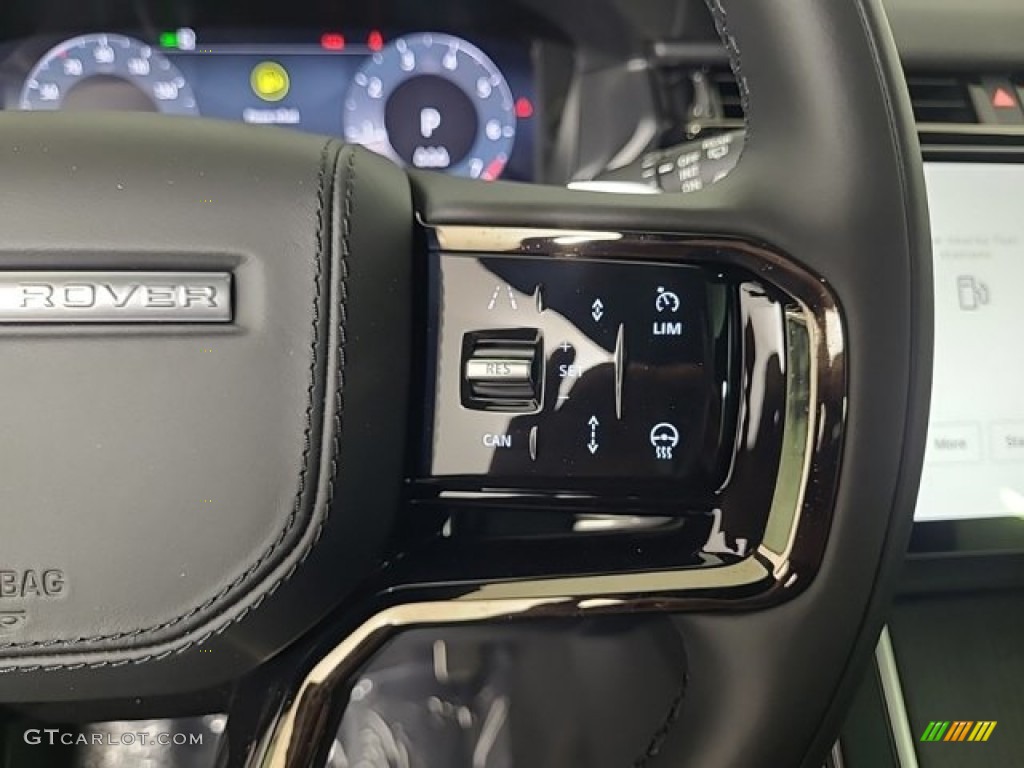 2024 Land Rover Range Rover Velar Dynamic SE Ebony Steering Wheel Photo #146533803