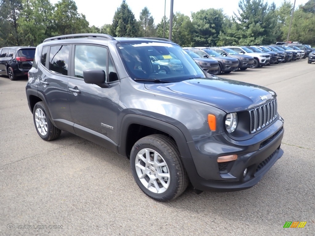 2023 Renegade Latitude 4x4 - Graphite Gray / Black photo #8