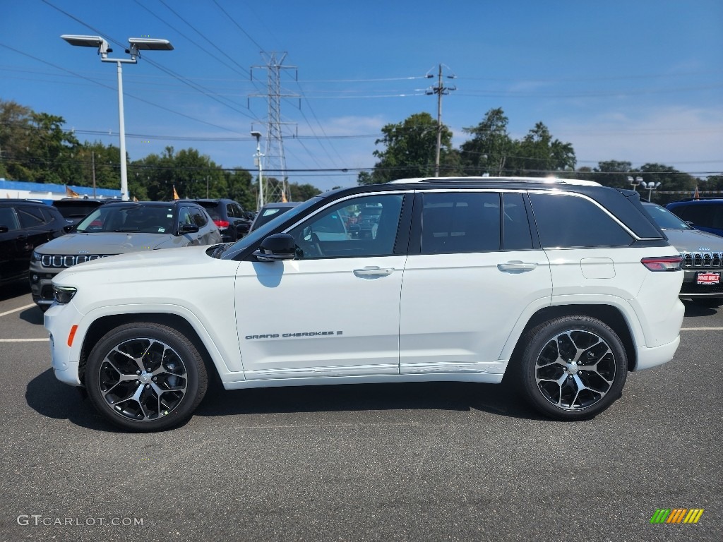 Bright White 2023 Jeep Grand Cherokee Summit 4x4 Exterior Photo #146534108