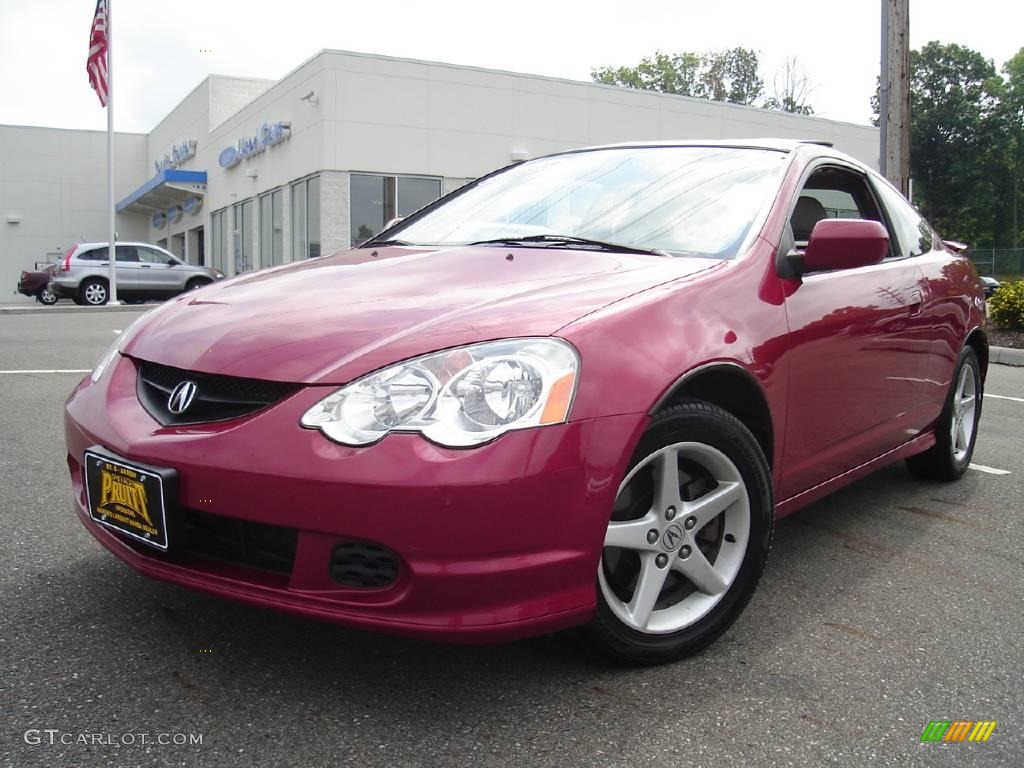 2002 RSX Type S Sports Coupe - Firepepper Red Pearl / Titanium photo #1