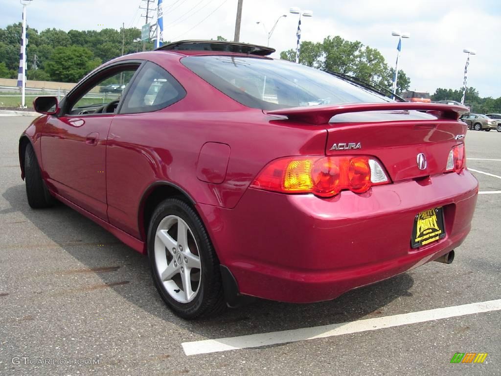 2002 RSX Type S Sports Coupe - Firepepper Red Pearl / Titanium photo #3