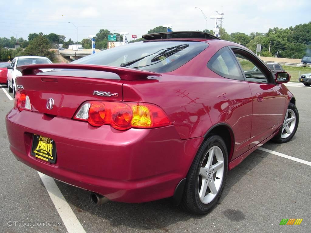 2002 RSX Type S Sports Coupe - Firepepper Red Pearl / Titanium photo #5