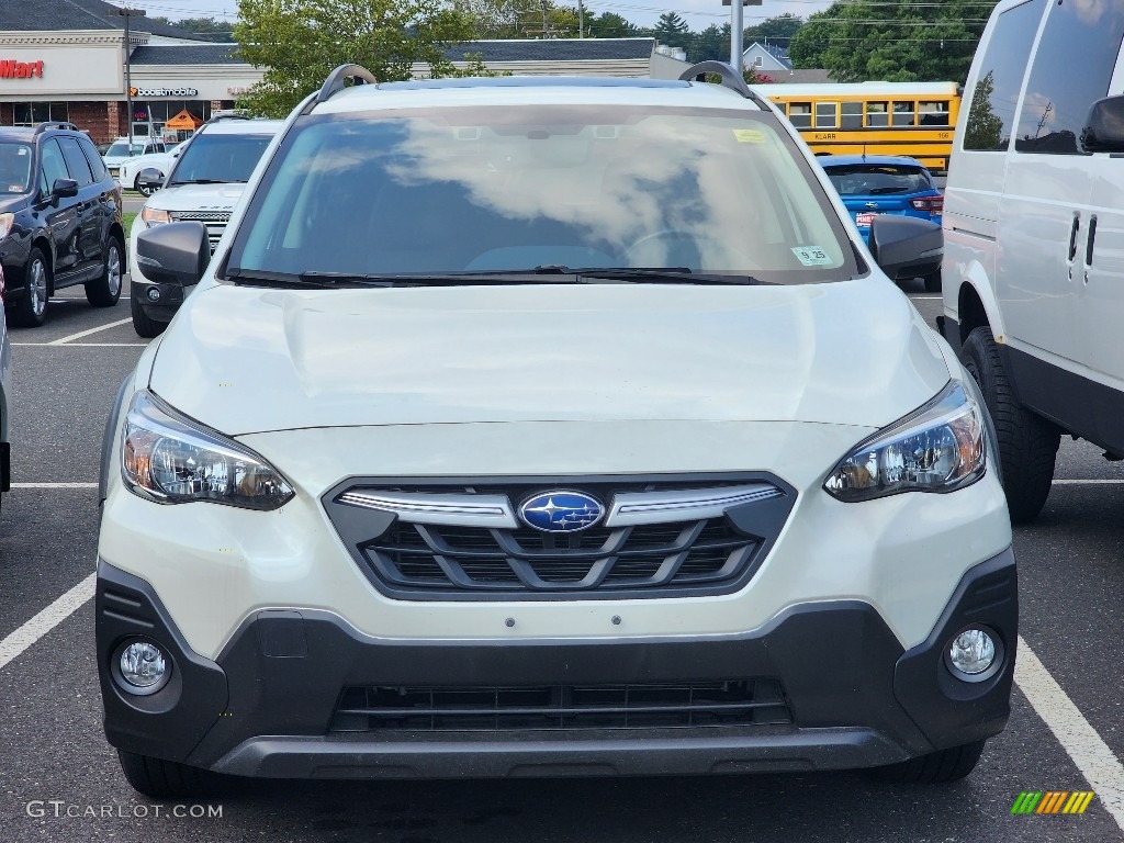 2021 Crosstrek Sport - Crystal White Pearl / Gray photo #2