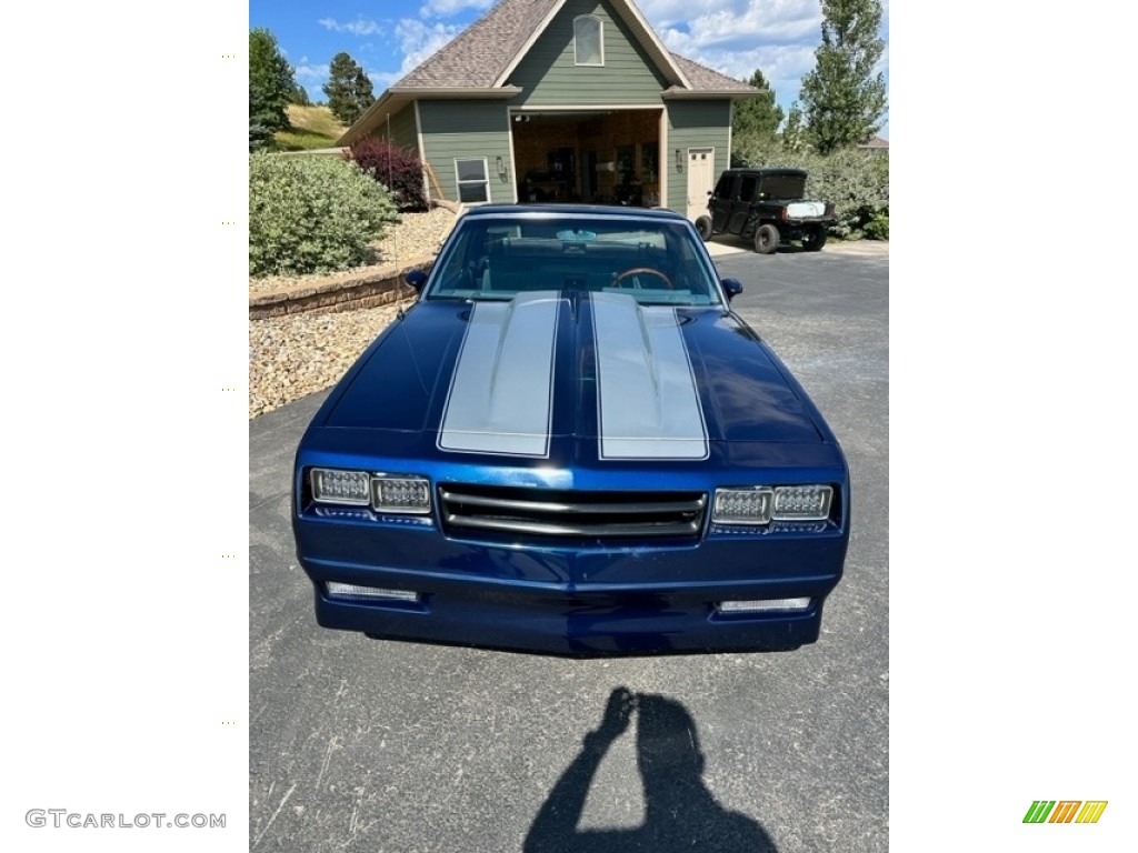 Dark Blue Metallic 1983 Chevrolet El Camino Standard El Camino Model Exterior Photo #146534789