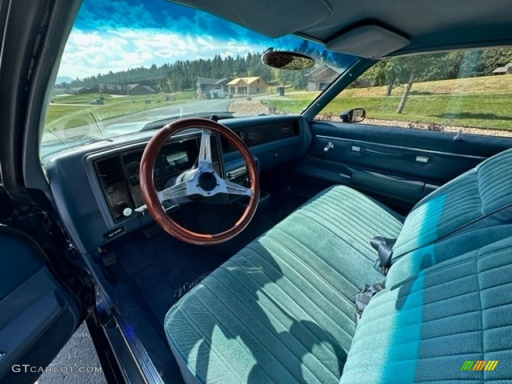 Blue Interior 1983 Chevrolet El Camino Standard El Camino Model Photo #146534855