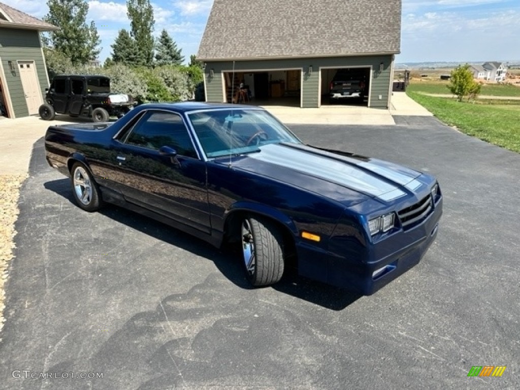 Dark Blue Metallic 1983 Chevrolet El Camino Standard El Camino Model Exterior Photo #146534952
