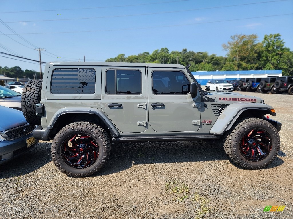 2023 Wrangler Rubicon 4x4 - Sting-Gray / Black photo #4