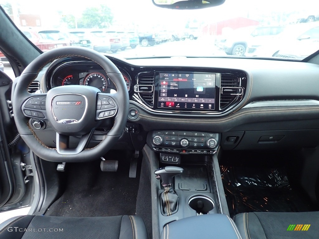 2023 Durango R/T Hemi Orange AWD - Destroyer Gray / Black/Orange Accent Stitching photo #13