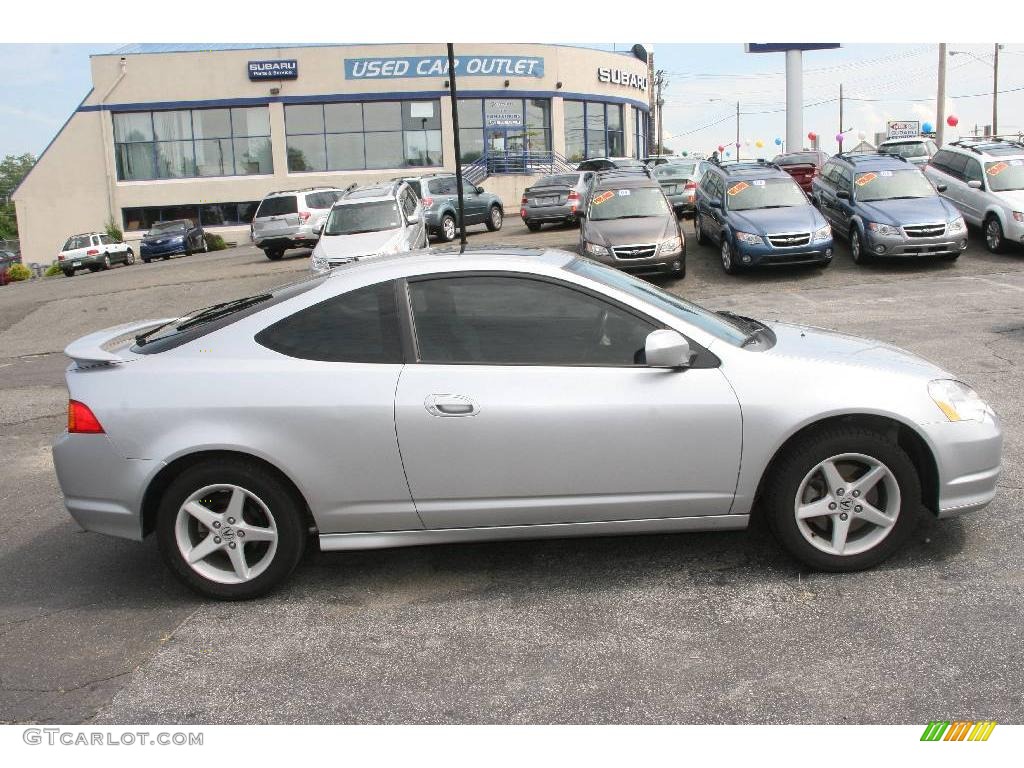 2003 RSX Type S Sports Coupe - Satin Silver Metallic / Ebony photo #4