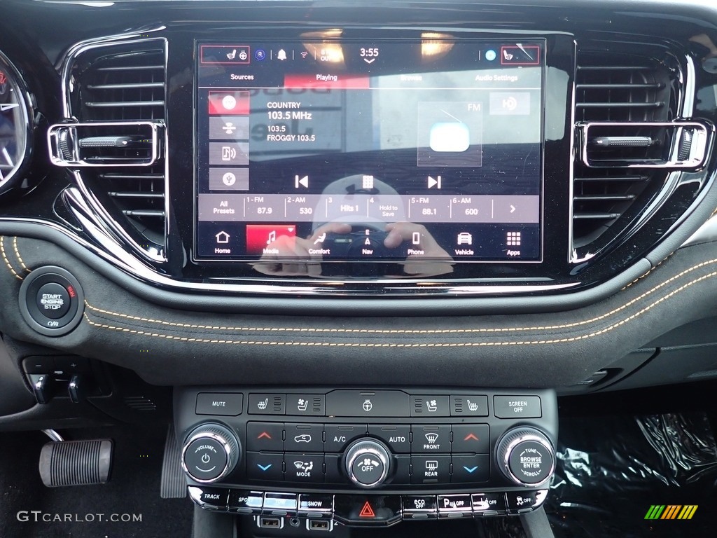 2023 Durango R/T Hemi Orange AWD - Destroyer Gray / Black/Orange Accent Stitching photo #20