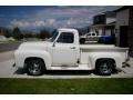 White 1954 Ford F100 Pickup Truck Exterior