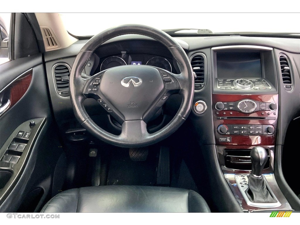 2011 Infiniti EX 35 Journey Graphite Dashboard Photo #146535502
