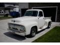 White 1954 Ford F100 Pickup Truck Exterior