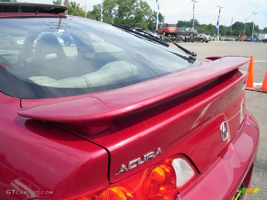 2002 RSX Type S Sports Coupe - Firepepper Red Pearl / Titanium photo #13