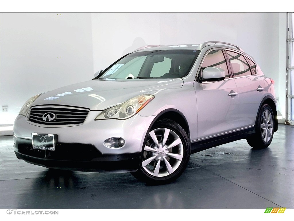 Liquid Platinum 2011 Infiniti EX 35 Journey Exterior Photo #146535690