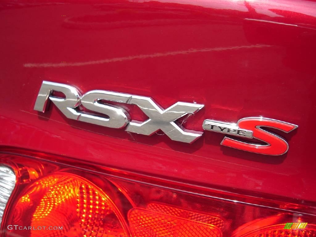 2002 RSX Type S Sports Coupe - Firepepper Red Pearl / Titanium photo #14