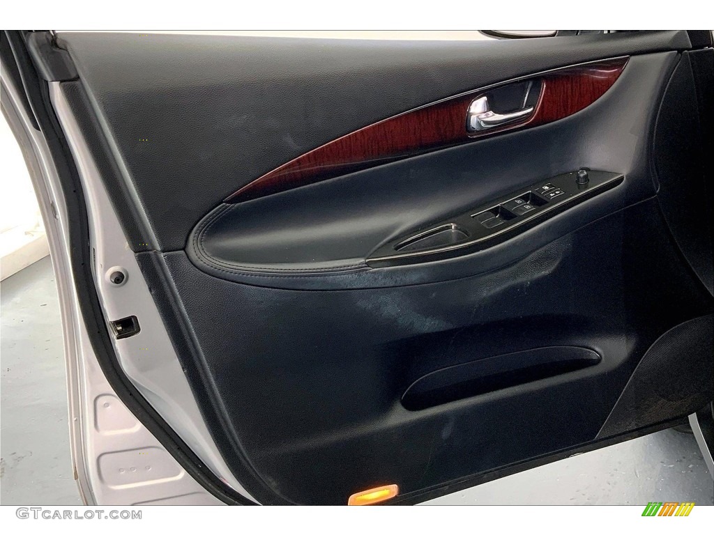 2011 Infiniti EX 35 Journey Graphite Door Panel Photo #146535977