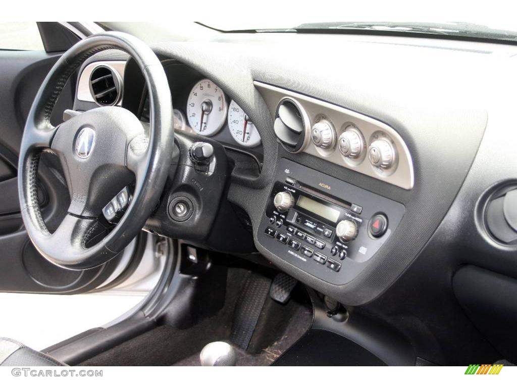 2003 RSX Type S Sports Coupe - Satin Silver Metallic / Ebony photo #11