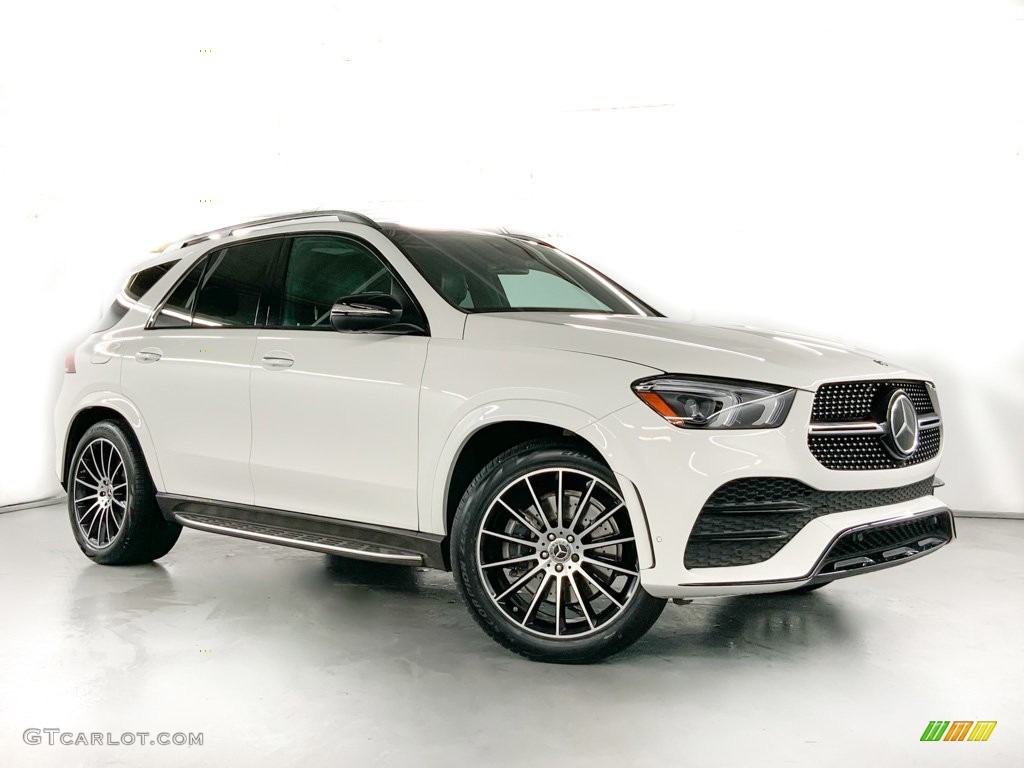 Polar White 2020 Mercedes-Benz GLE 450 4Matic Exterior Photo #146536157