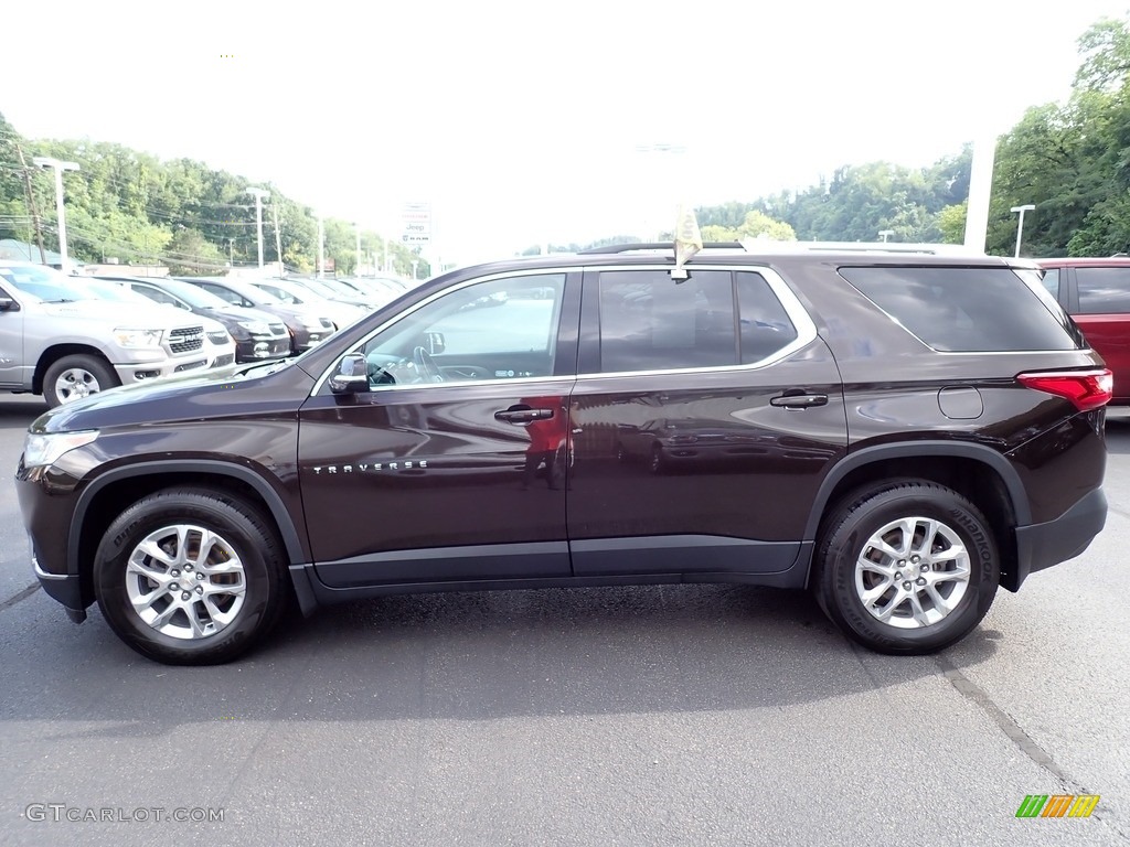 2018 Traverse LT AWD - Sable Brown Metallic / Jet Black photo #2